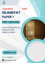 Load image into Gallery viewer, Cambridge IGCSE Islamiyat (0493) P-1 Past Papers Part 1(2020-2023) - Click Mart
