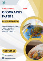 Load image into Gallery viewer, Cambridge O-Level Geography (2217) P-2 Past Papers Part-1 (2020-2023)
