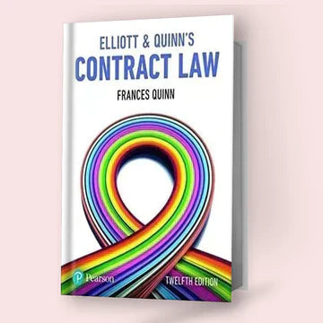 Cambridge AS/A-Level Contract Law (9084) by Catherine Elliott & Frances Quinn 12th Edition (Low Price Edition)