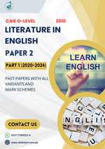 Load image into Gallery viewer, Cambridge O-Level Literature In English (2010) P-2 Past Papers Part 1 (2020-2023)
