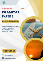 Load image into Gallery viewer, Cambridge IGCSE Islamiyat (0493) P-2 Past Papers Part 1(2020-2023) - Click Mart
