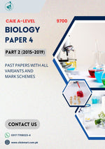 Load image into Gallery viewer, Cambridge A-Level Biology (9700) P-4 Past Papers Part-2 (2015-2019)
