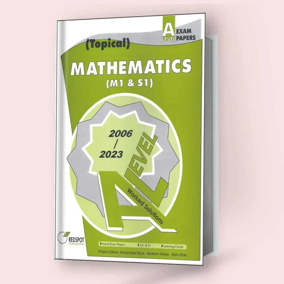 Cambridge A-Level Mathematics (9709) M1 & S1 (Topical) Redspot Edition 2024