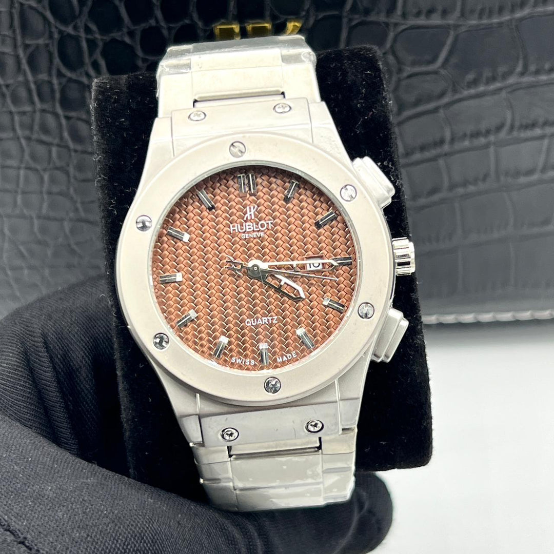 Hublot in chain Most demanding articles  Stainless steel watch - Click Mart