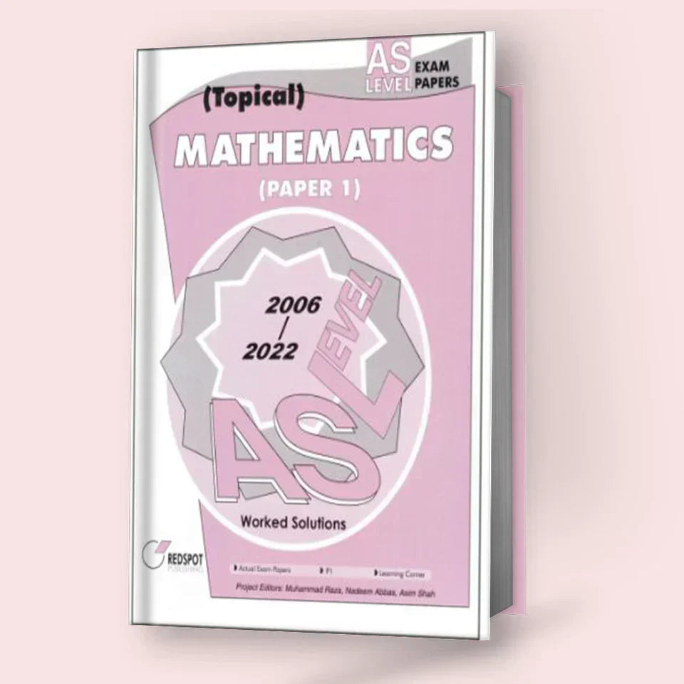 Cambridge AS-Level Mathematics (9709) P-1 (Topical) RedSpot 2023 Edition