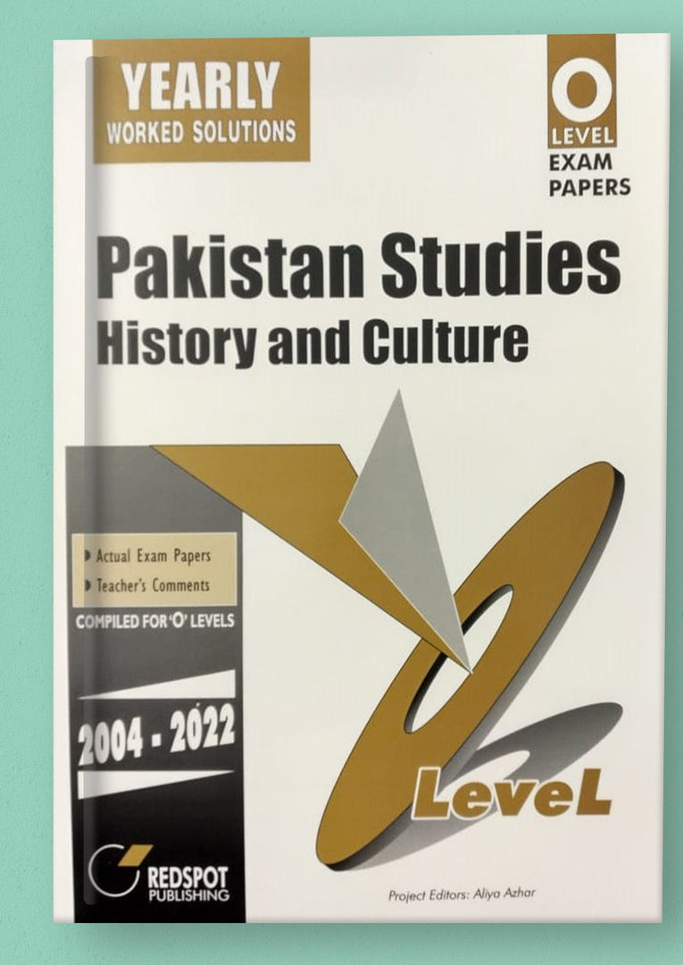 Cambridge O-Level Pakistan Studies (2059) (History and Culture) Yearly RedSpot (2023 Edition) - Click Mart